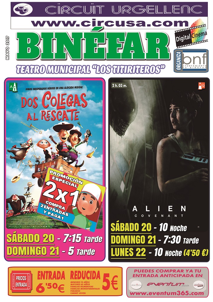 Cine en Binéfar